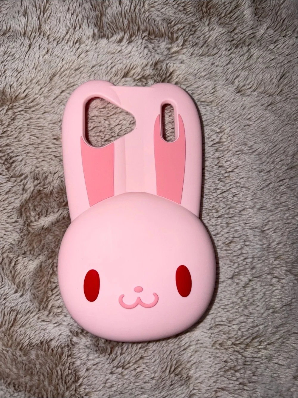 Pink Bunny Silicone Phone Case